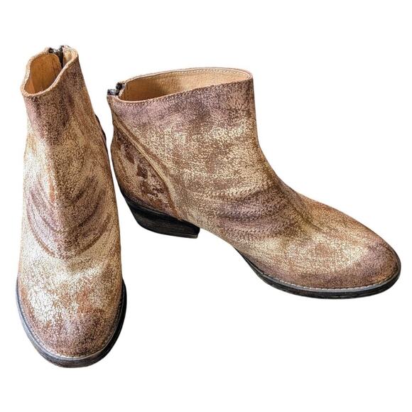 Circle G by Corral Boots Q0032 Distressed Brown Western Bootie Women size 8 - Picture 1 of 9